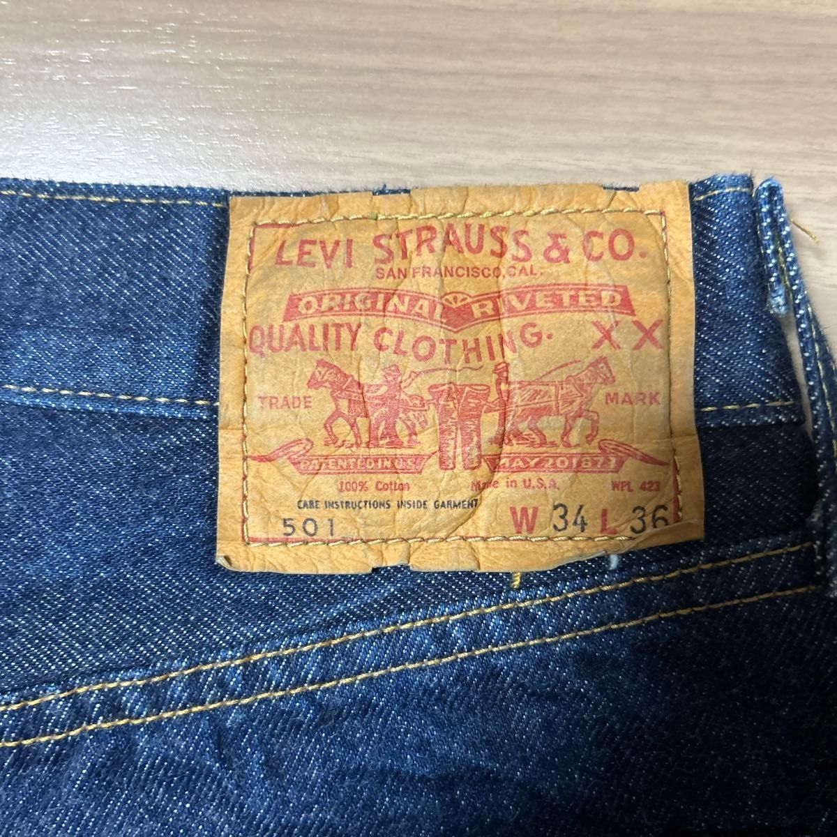 Levi's リーバイス 501 BIG E デニムパンツ 赤耳 W34 L36｜Yahoo