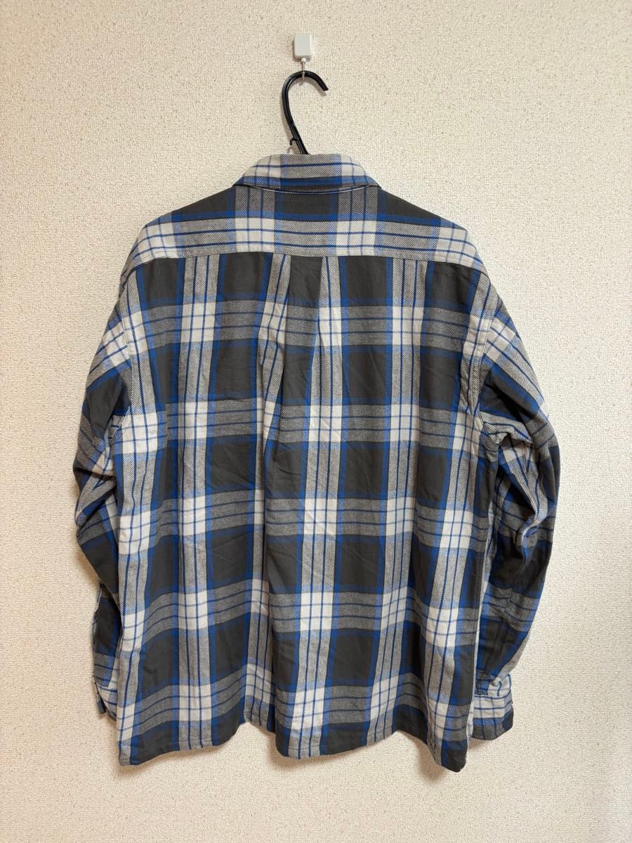 Radiall x straight up コラボネルシャツ XL ラディアル チェック