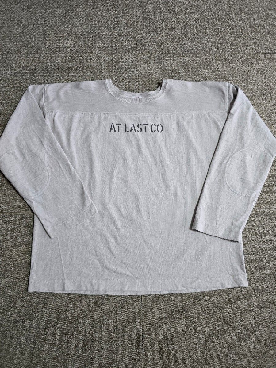 アットラスト フットボール t-シャツ46 TIMEWORN ATLAST ブッチャー