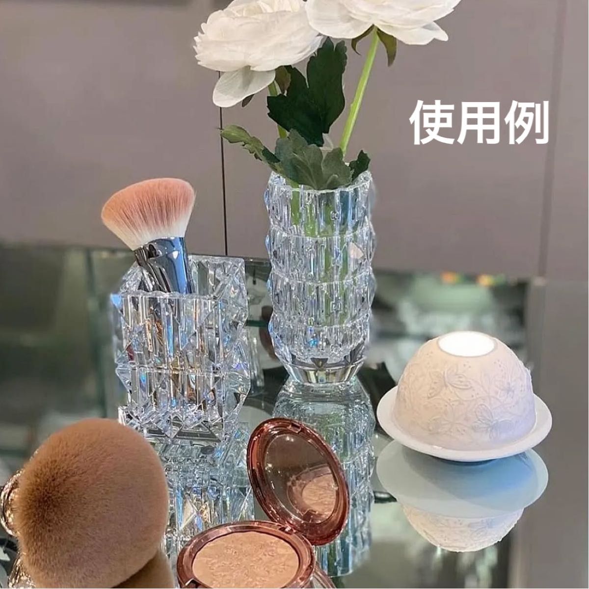 新品 箱付き バカラ Baccarat ルクソールベース クリスタルガラス 花瓶