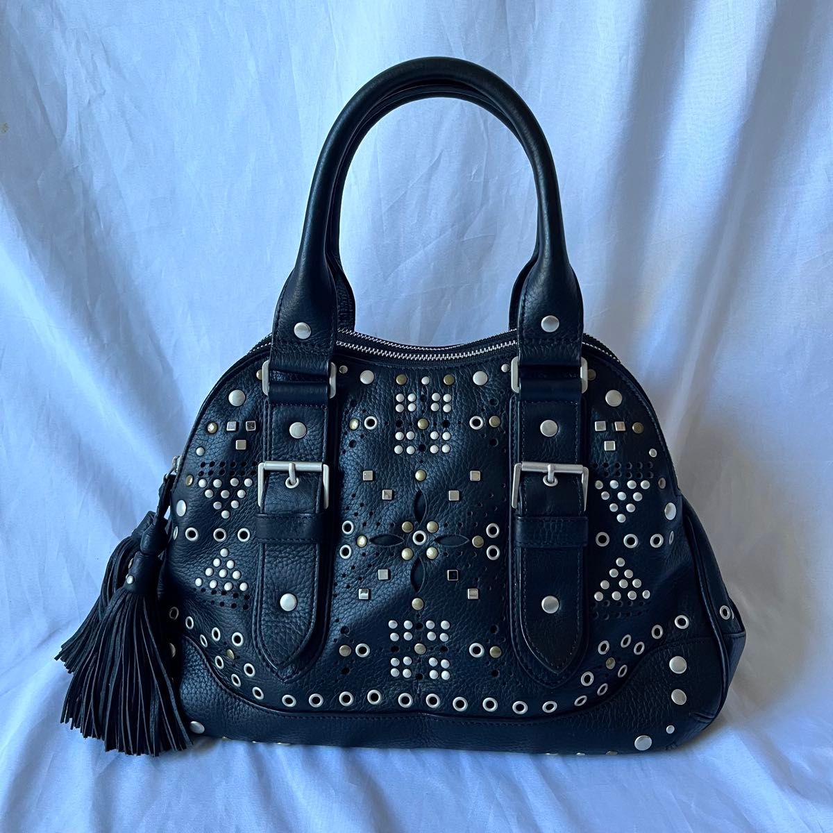 y2k Archive gimmick bag レザー スタッズ ボストンバッグ