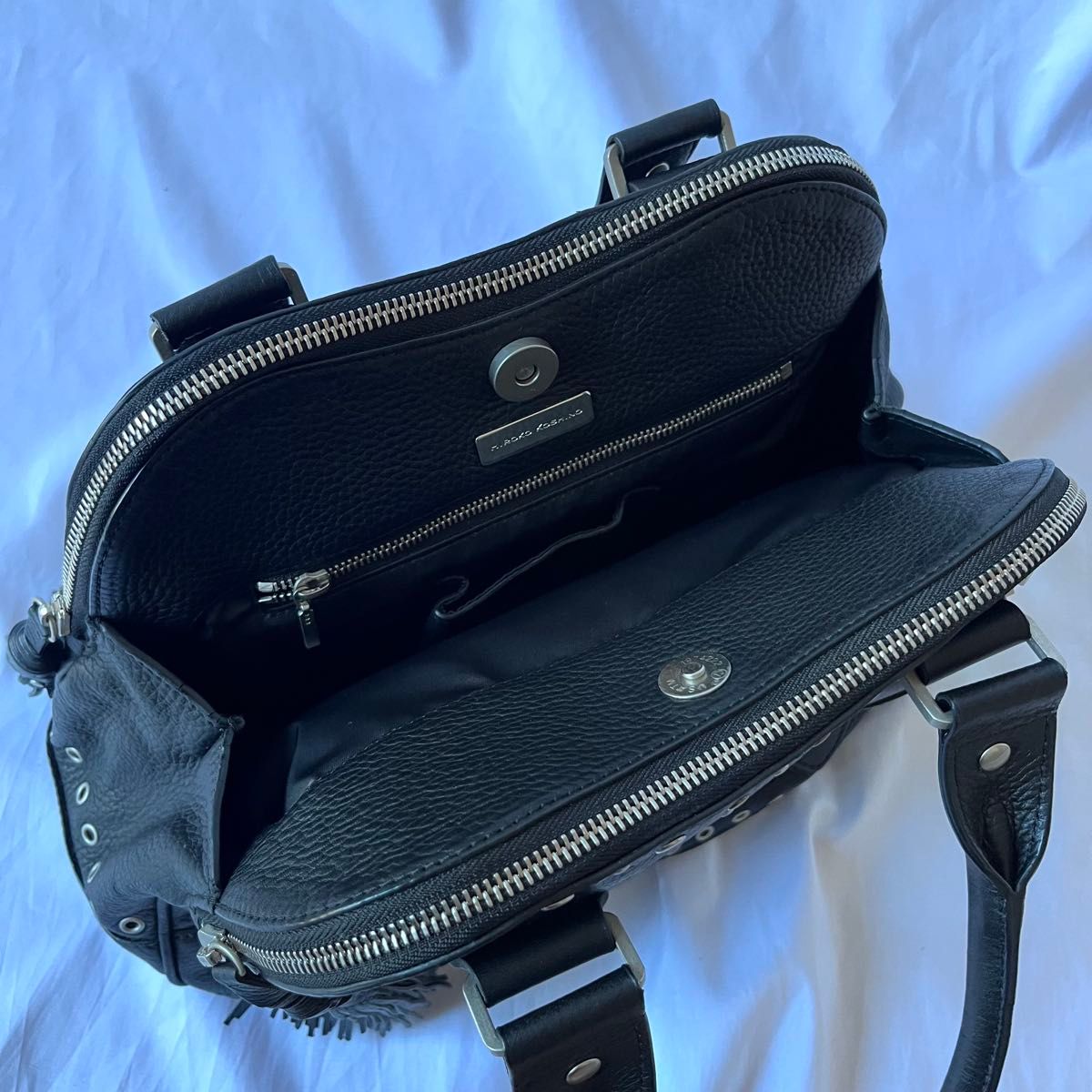 y2k Archive gimmick bag レザー スタッズ ボストンバッグ