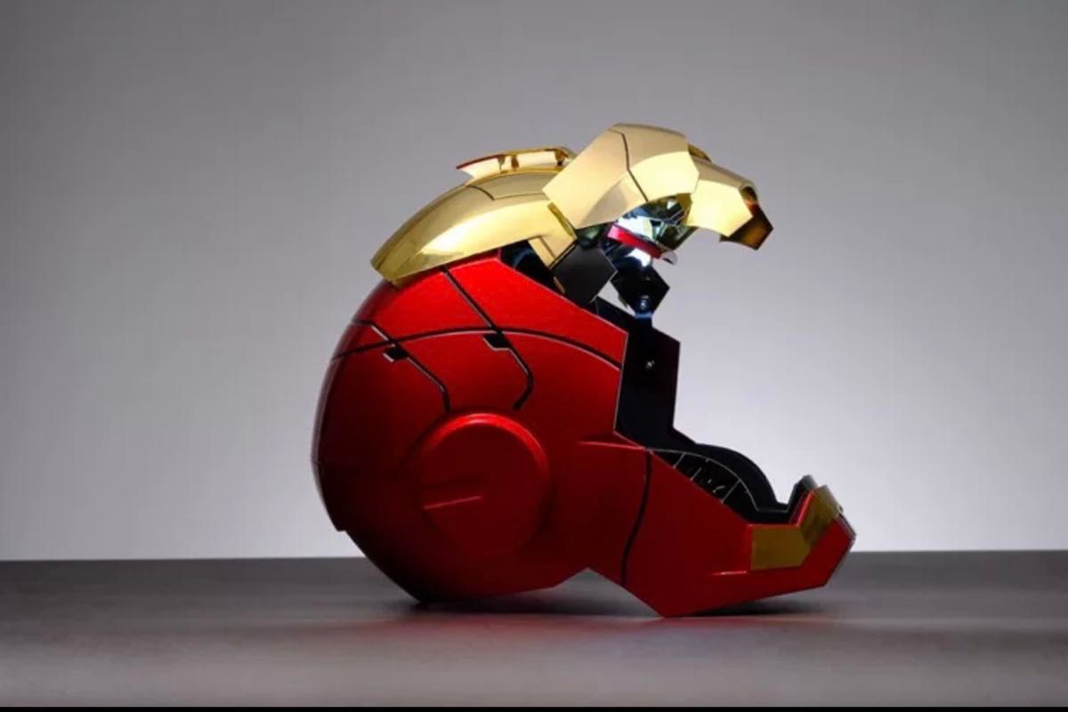AUTOKING 1/1 アイアンマン マーク5 MK5 ヘルメット マスク ゴールド
