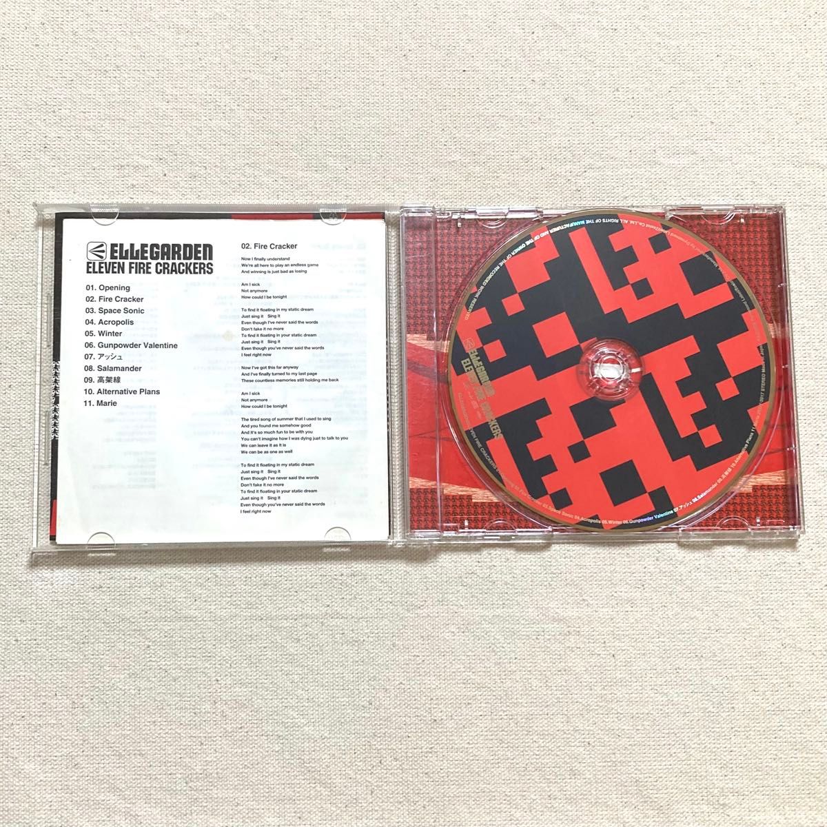 ELLEGARDEN 音楽CDアルバム3点セットELEVEN FIRE CRACKERS 他