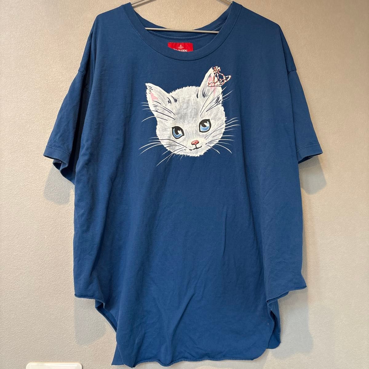 ヴィヴィアンウエストウッド 猫柄 Tシャツ ゆるT レディース ロイヤル