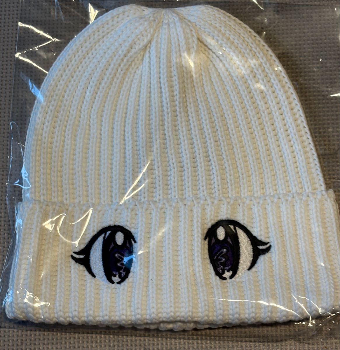NEEDLES X KAE TANAKA WATCH CAP - KT EYES EMB 田中かえ ニット帽
