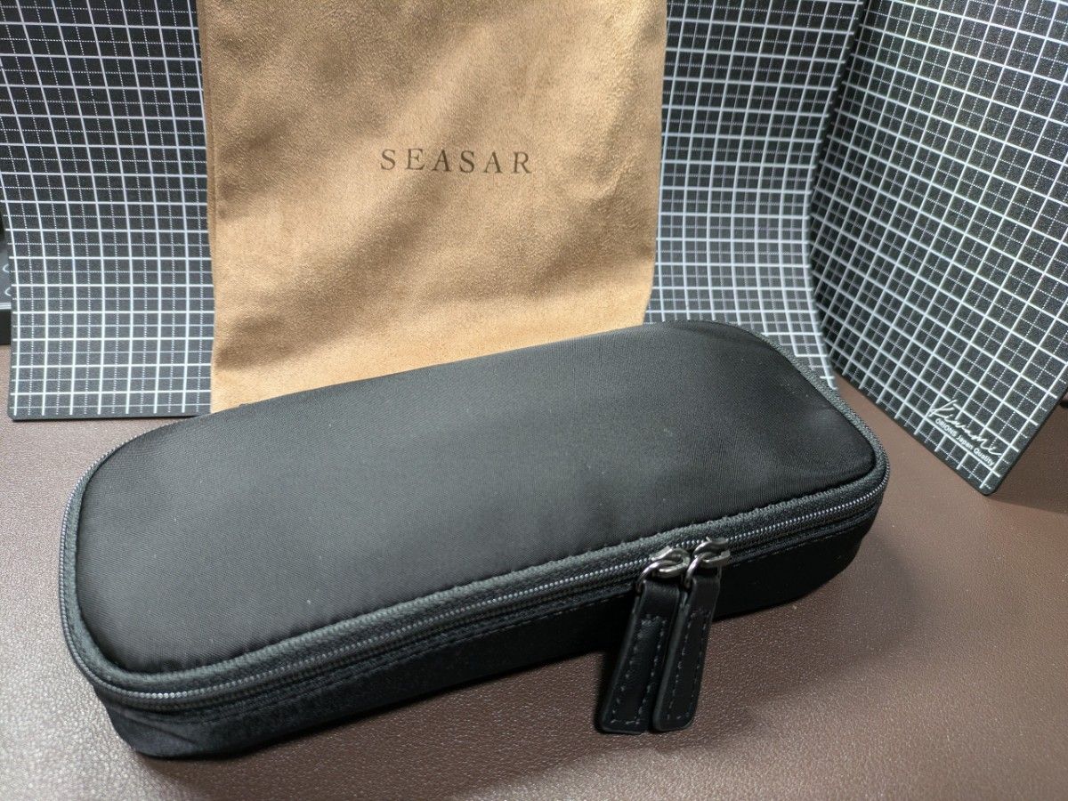 シーサー OctFold ペンケース カルロス ナイロン ブラック SEASAR 筆箱