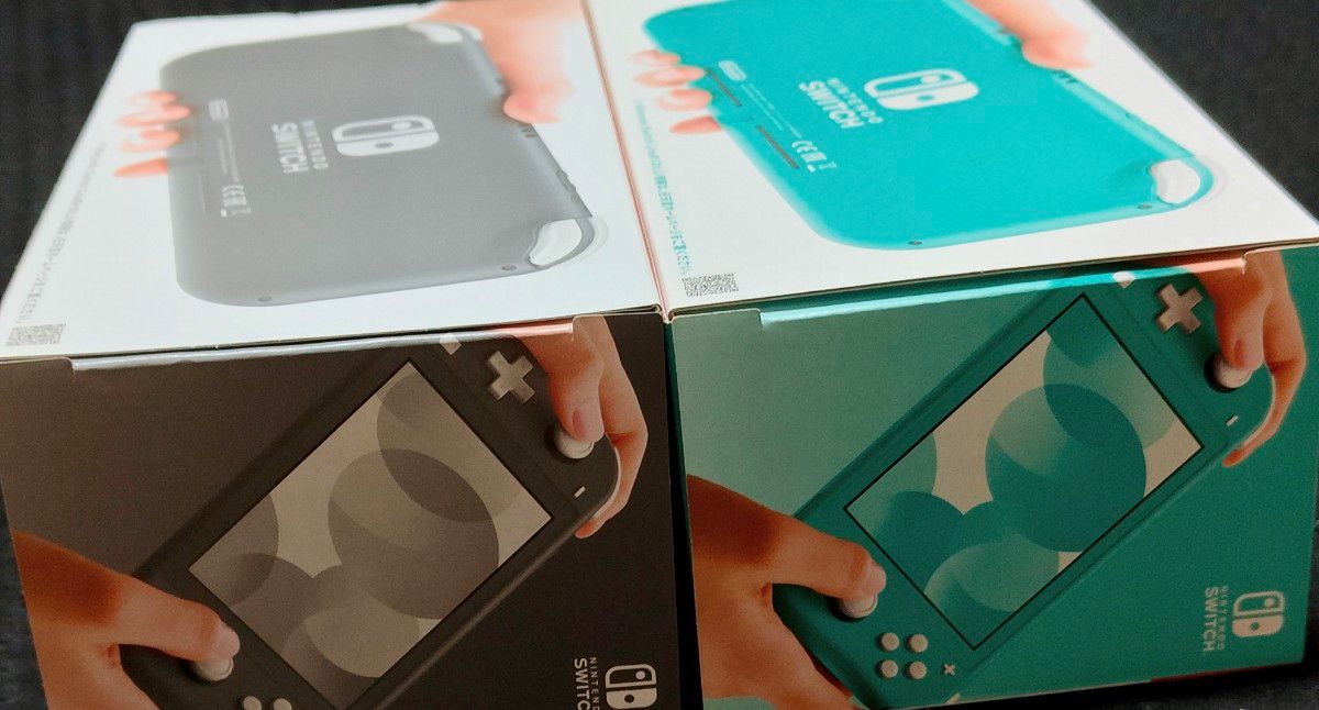 新品未開封 任天堂スイッチライト 2台セット グレー ターコイズ 保証