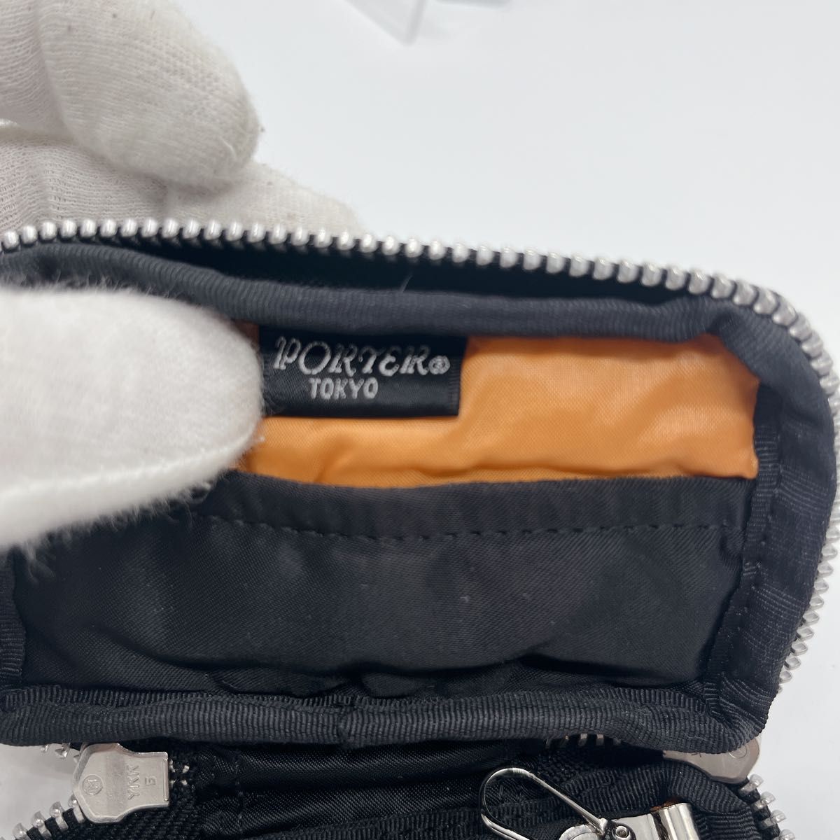 極美品 ポーター タンカー キーケース ブラック porter tanker 鍵 吉田