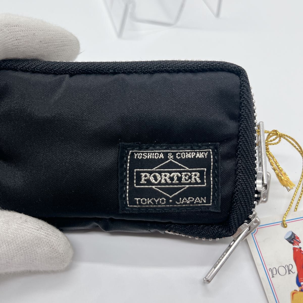 極美品 ポーター タンカー キーケース ブラック porter tanker 鍵 吉田
