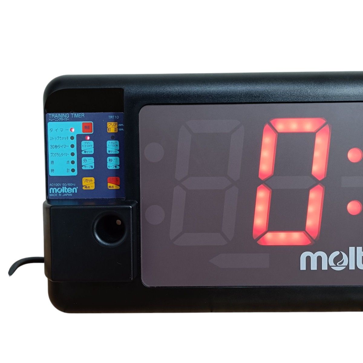 廃盤・希少】molten モルテン トレーニングタイマー TRT10 取説付き