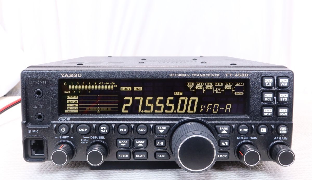 Yahoo!オークション - YAESU FT-450D 美品 ゼネカバ送信改造済 HF/50MH