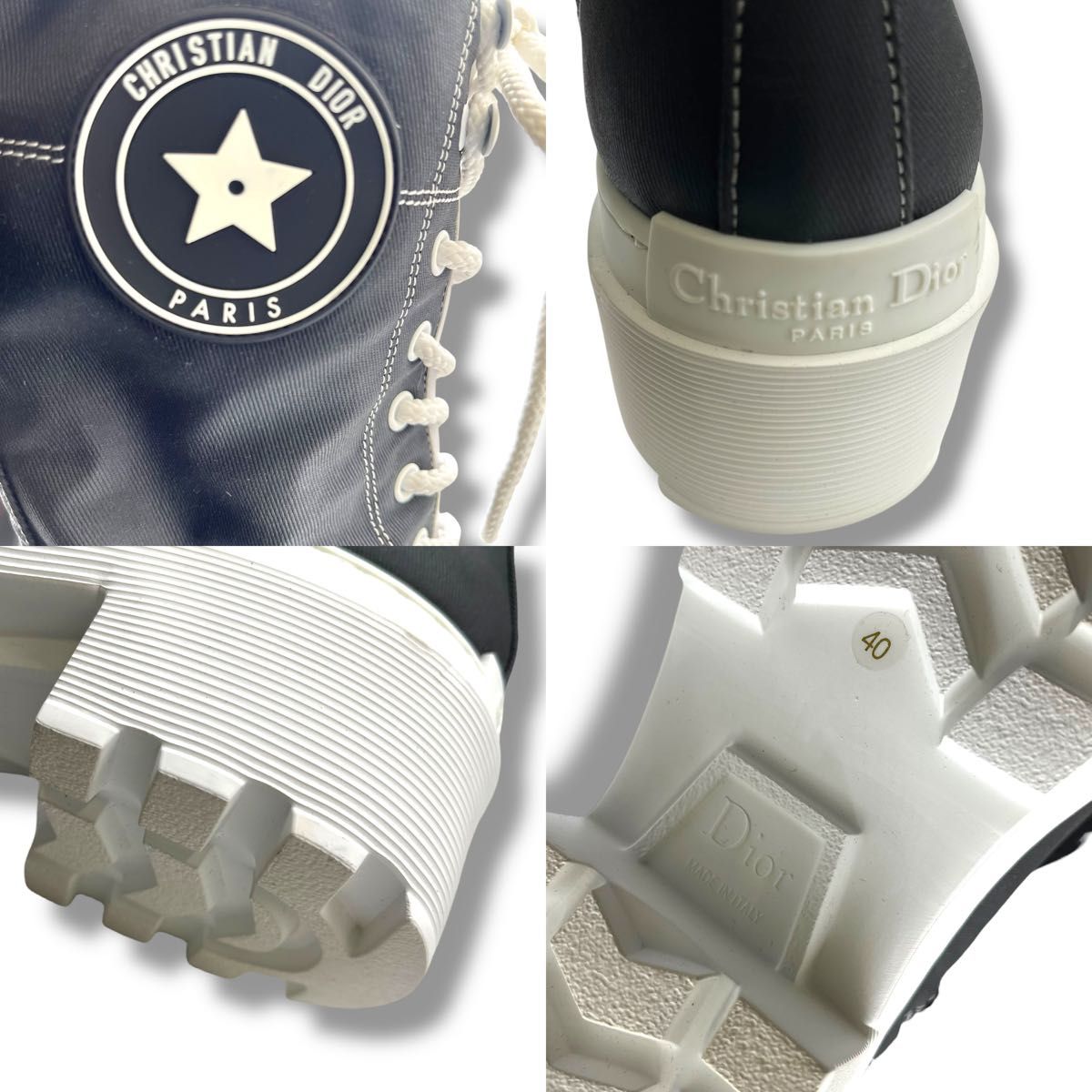 Christian Dior ｸﾘｽﾁｬﾝﾃﾞｨｵｰﾙ D-ライズブーツ BOTTE D-RISE スニーカー