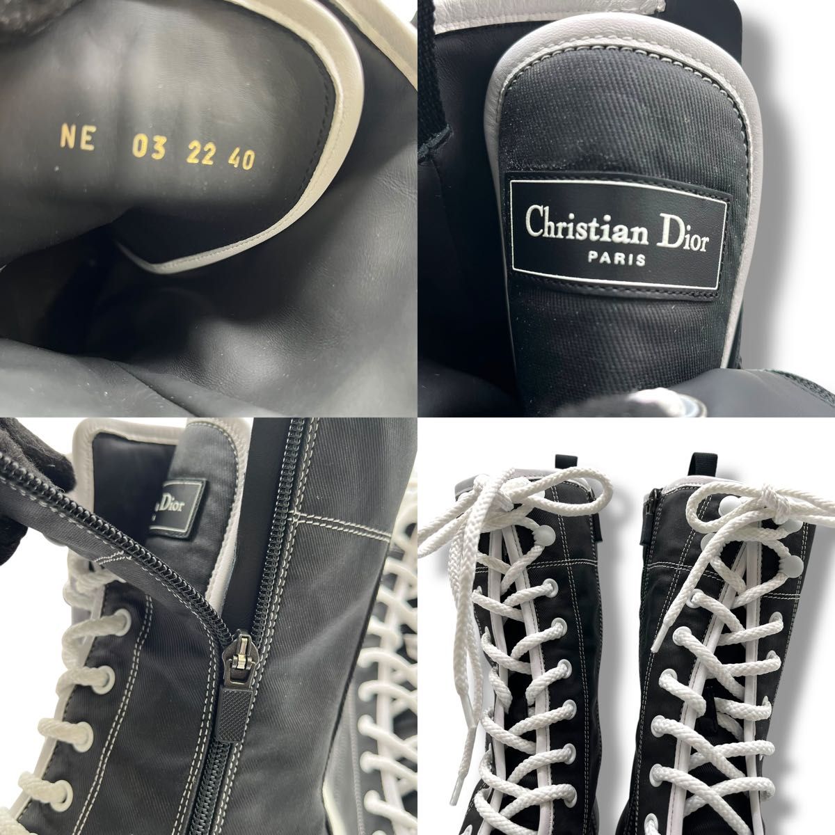 Christian Dior ｸﾘｽﾁｬﾝﾃﾞｨｵｰﾙ D-ライズブーツ BOTTE D-RISE スニーカー