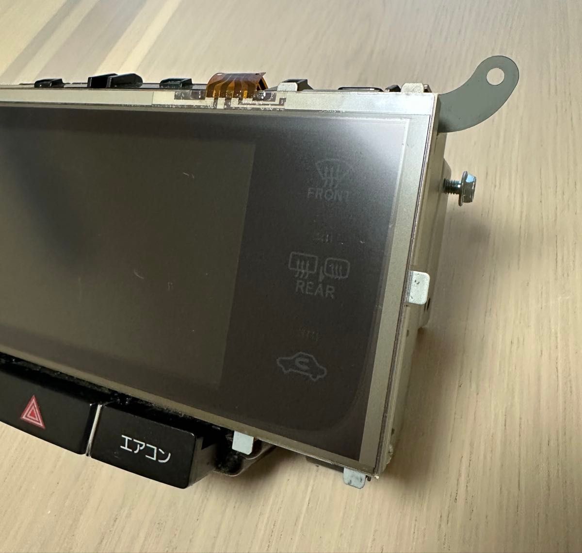 クラウン 純正 210 AWS210 エアコンスイッチパネル エアコンモニター