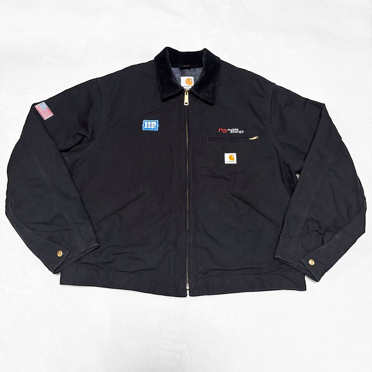 美品】 USA製 Carhartt カーハート デトロイトジャケット ブラック