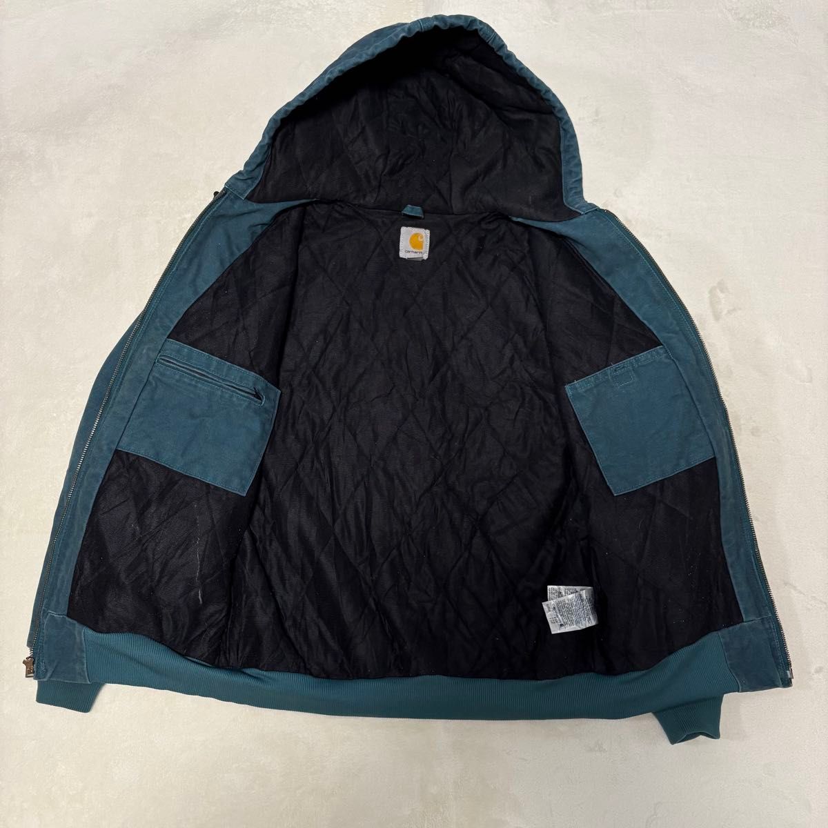 希少カラー】 Carhartt カーハート アクティブジャケット S ターコイズ