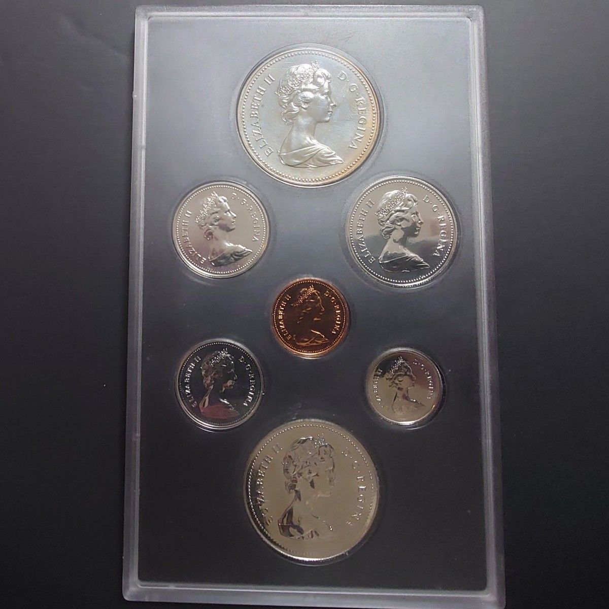 1979年カナダ銀貨 1ドル グリフォン300周年記念銀貨入 カナディアン