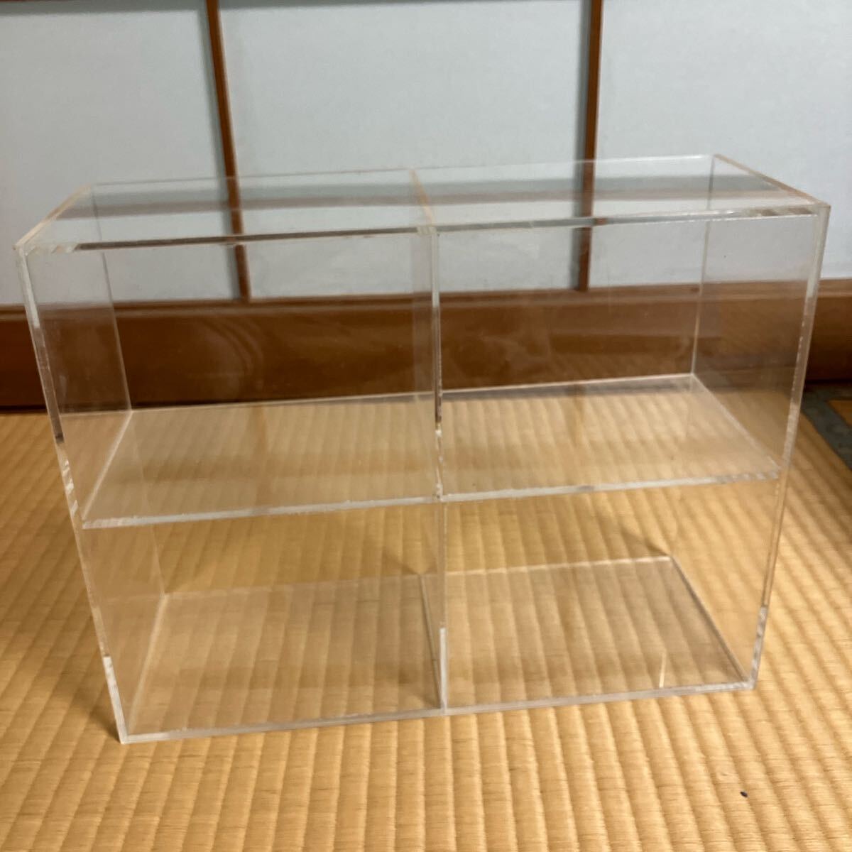 廃盤名品】無印良品 アクリルケース 大 CD や文庫本の収納に 2個セット