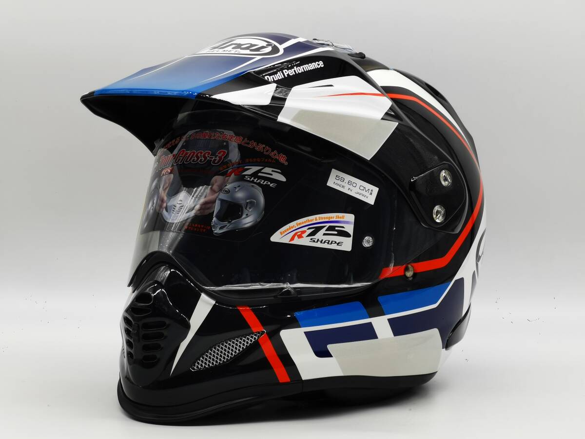 Arai アライ TOUR-CROSS3 DETOUR ツアークロス3 デツアー 青 オフ