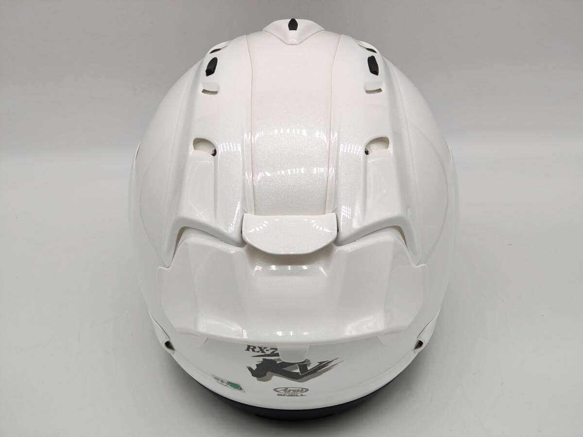 Arai アライ RX-7 RR5 グラスホワイト RX-7 RV GLASS WHITE フル