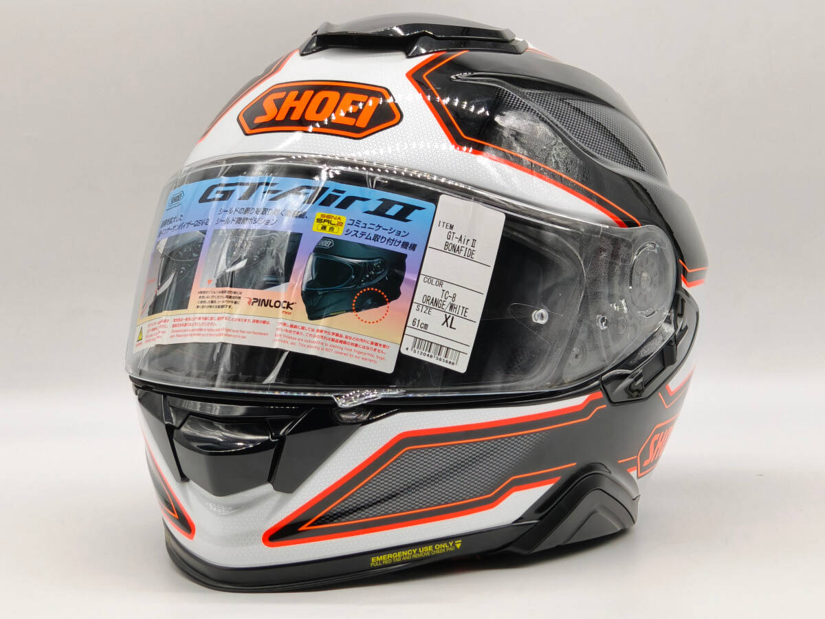 SHOEI ショウエイ GT-Air II BONAFIDE ボナファイド GT-AIR2 ORANGE