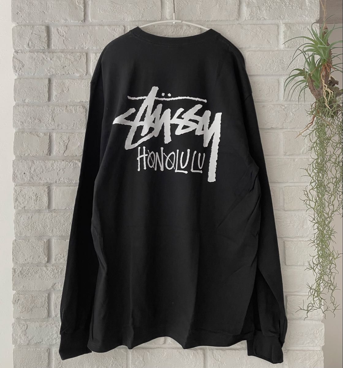 Stussy Stock Honolulu L/S Tee ロンT XL ハワイ ホノルル