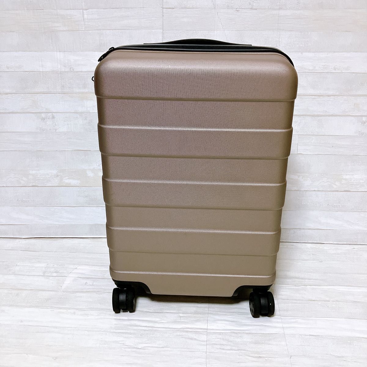 無印良品 MUJI キャリーケース ベージュ 35L G8SA062 機内持ち込み