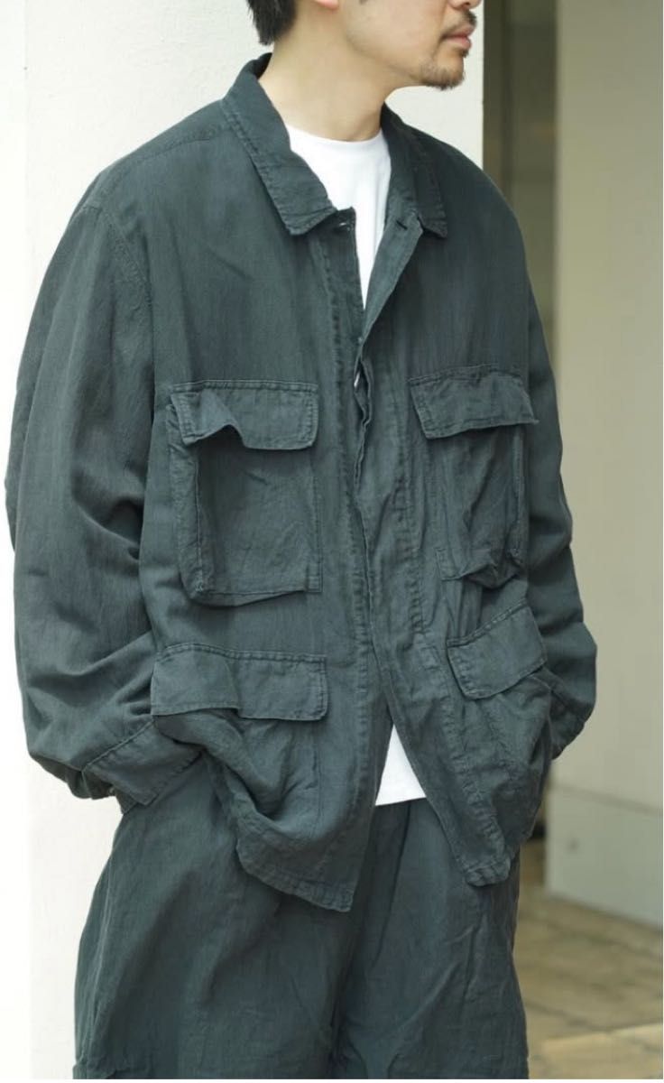 COMOLI（コモリ） フェードブラック B D U ジャケット 25SS サイズ2