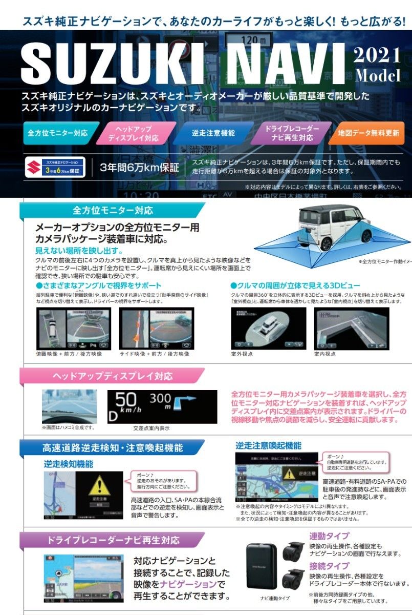 美品最新版2025年度版地図データ スズキ純正8型 Panasonic CN-RZ865ZA