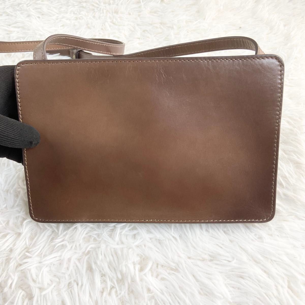極美品 MOTHERHOUSE マザーハウス アンティーク ショルダーバッグ