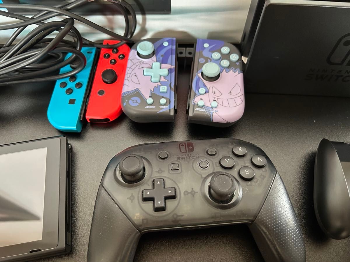任天堂Switch 本体 プロコン HORI ゲンガー コントローラー 訳あり 全