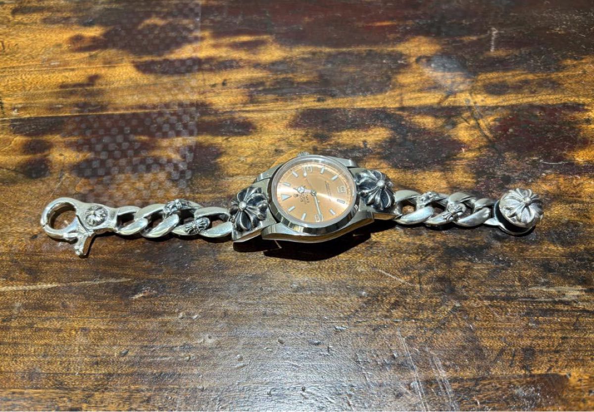 Watch ウォッチクラッシュベルト 16 5cm JLHA003 925刻印 腕時計