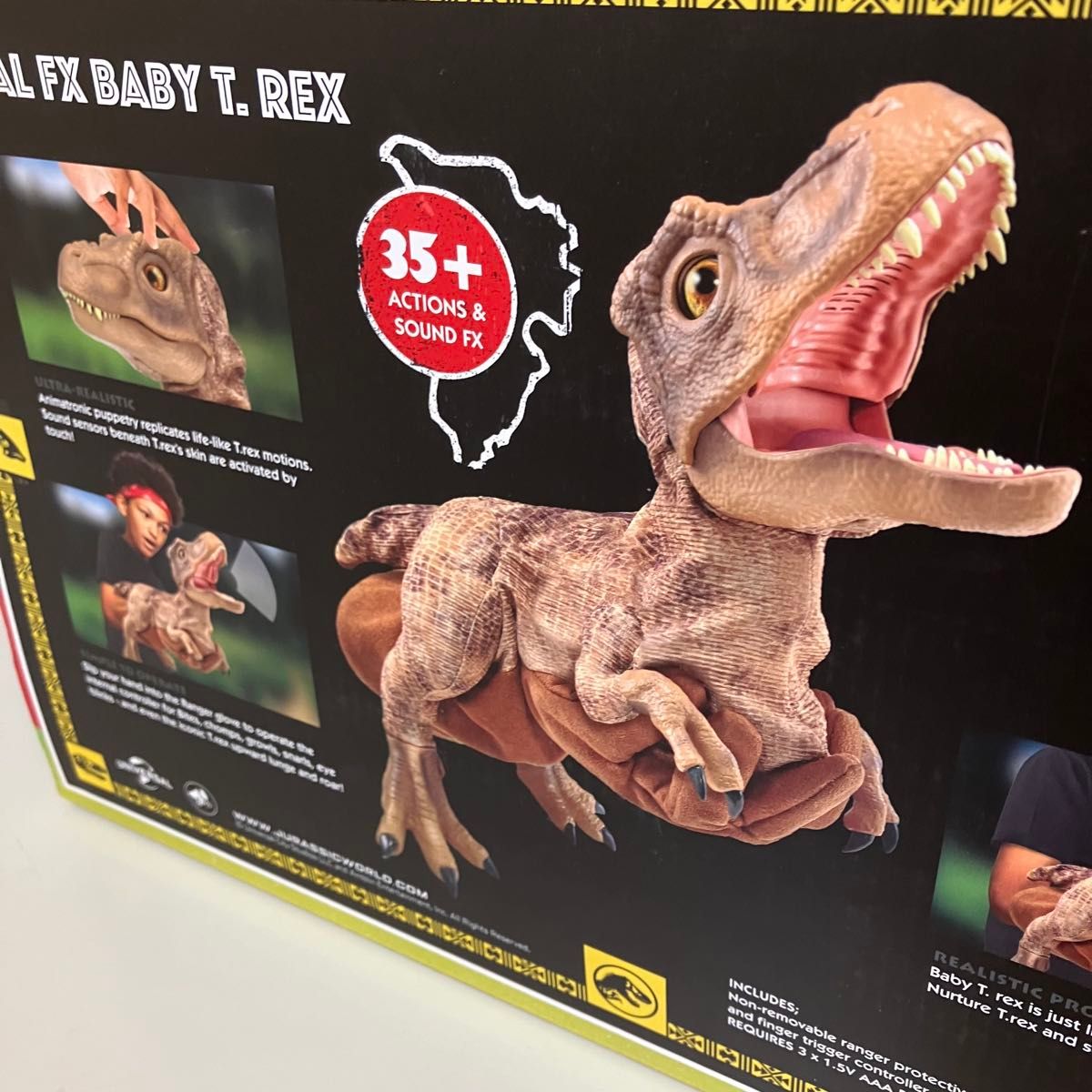 未使用美品】ジュラシックパーク T-レックス Real FX Baby T REX