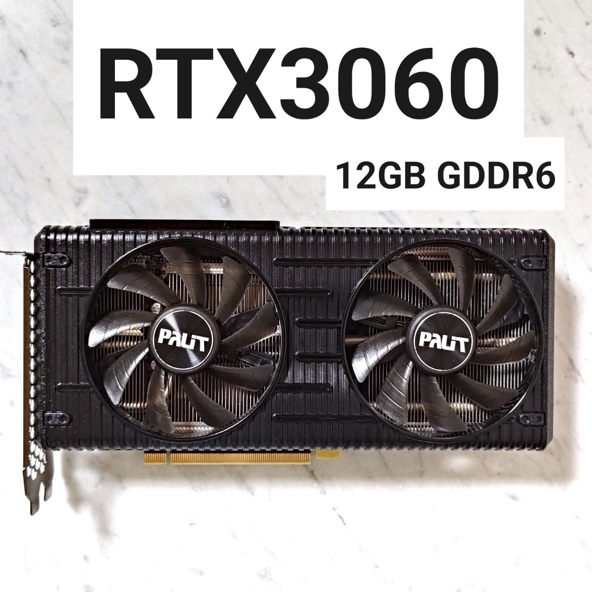 動作確認済み】PALIT GeForce RTX3060 (12GB GDDR6)｜Yahoo!フリマ（旧