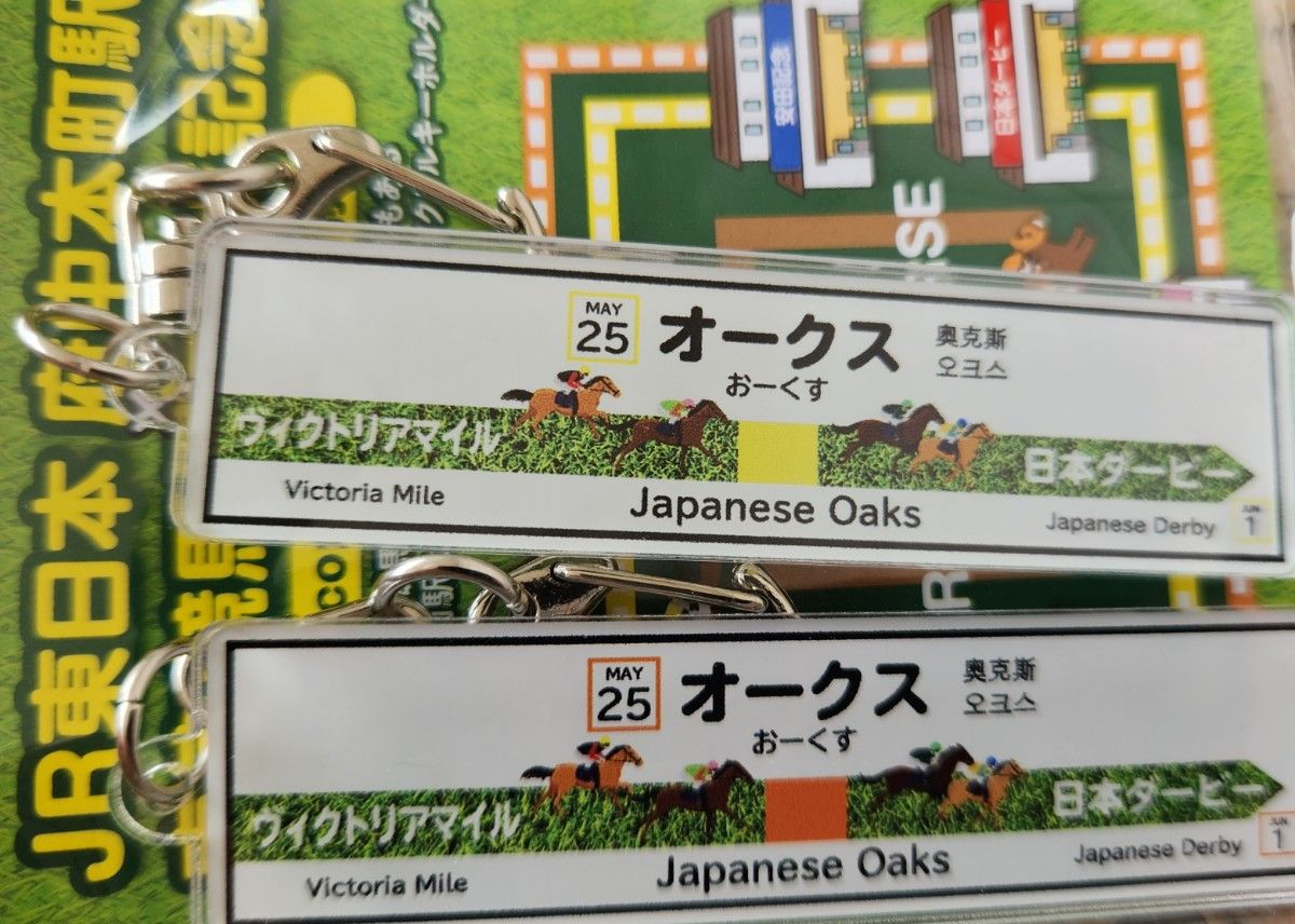 JRA welcome チャンス 特別版 2025年 東京競馬場 キーホルダー