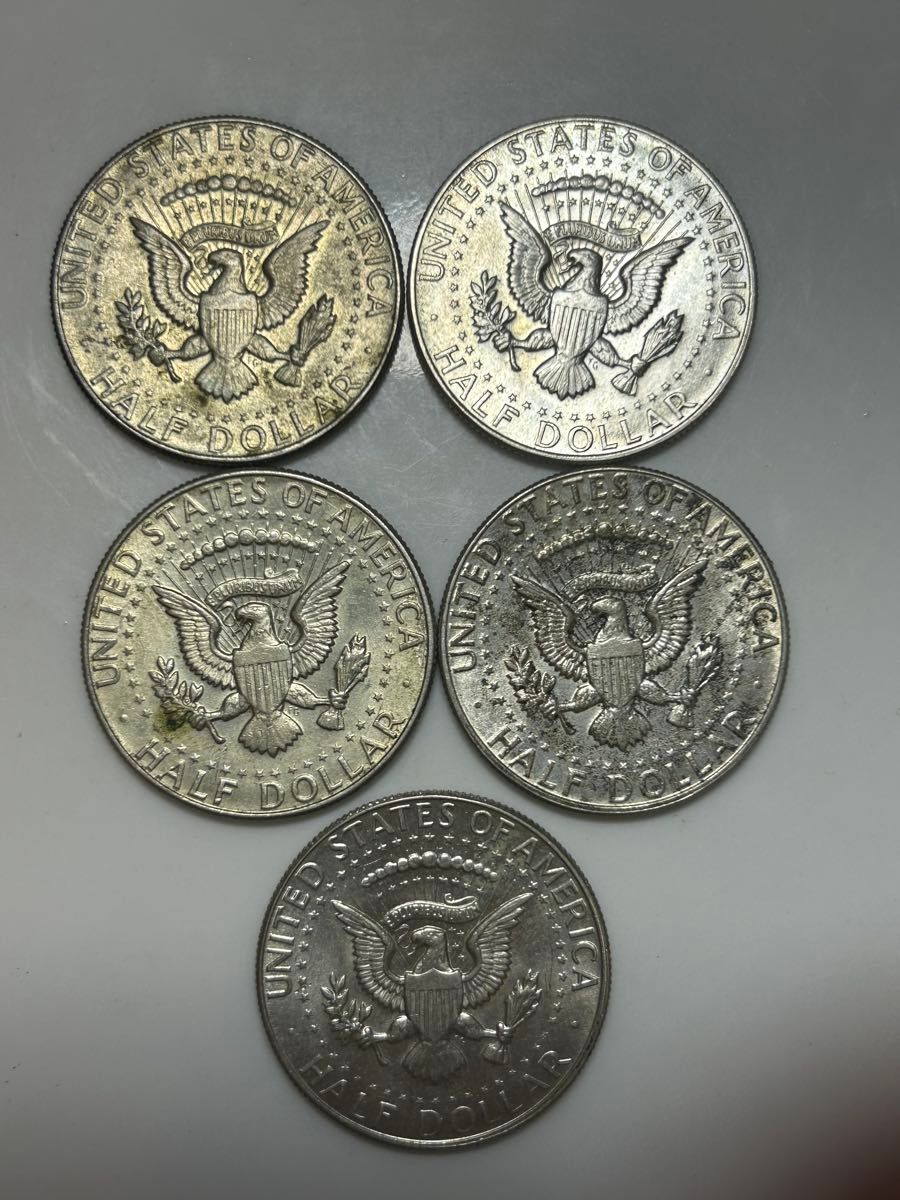 アメリカ ケネディハーフダラー銀貨 1965年以降 18枚 古銭 銀貨 外国