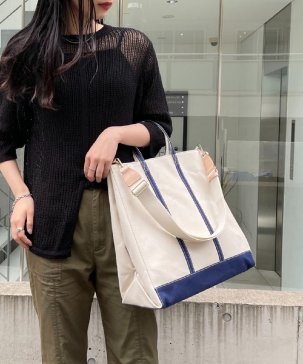 新品タグ付 ラシット《SHOPPER》トートバッグ L｜Yahoo!フリマ（旧