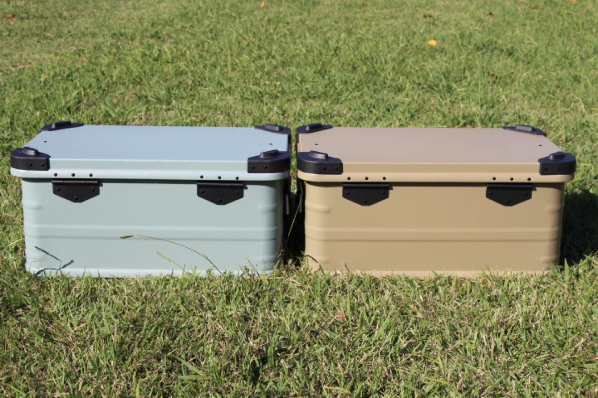 GENERIC OUTDOOR アースカラー アルミコンテナボックス 29L