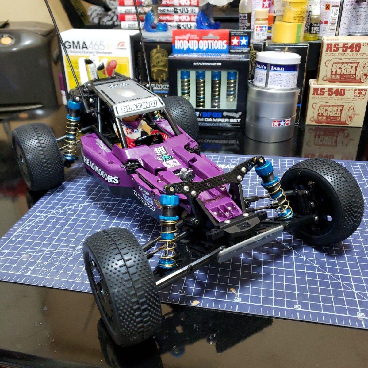 タミヤ 2025 DT04 ファイターネクスジェン カスタム フルセット