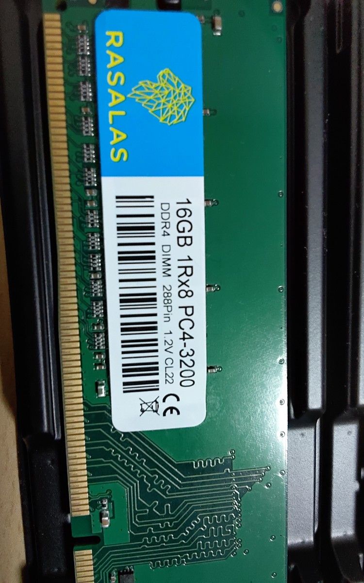 DDR4 3200 16GB×2の計32GB SAMSUNG製チップ 動作確認済み 初期不良保証