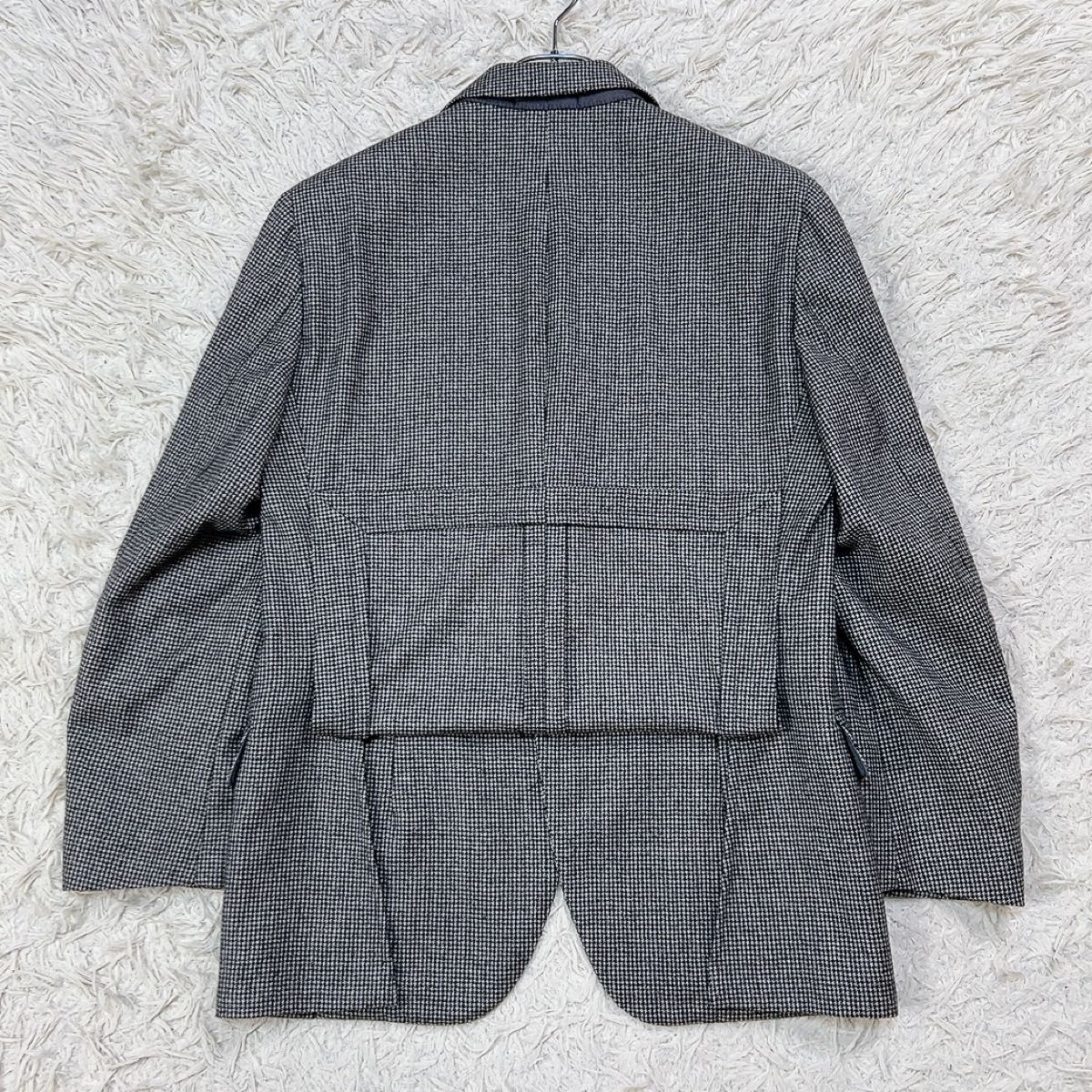 LARDINI ラルディーニ セットアップ スーツ ジャケット パンツ 千鳥 段