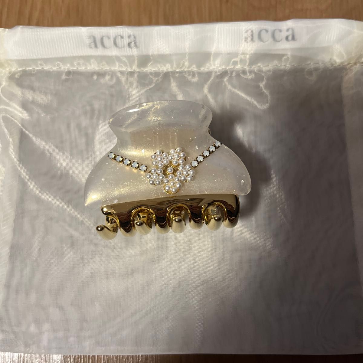ACCA グランデサイズ ポアントクリップ Gサイズ 新品 ホワイト Aサイズ