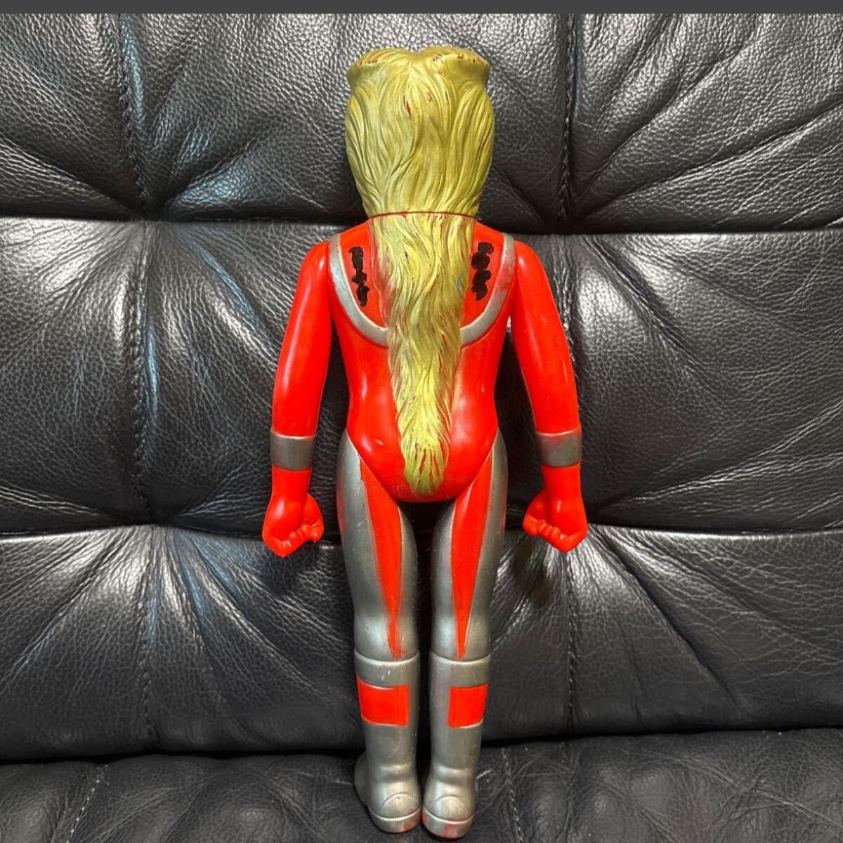 値下げ 【全長約30cm】メガロマン ソフビ 当時物 タカトク ジン 東宝