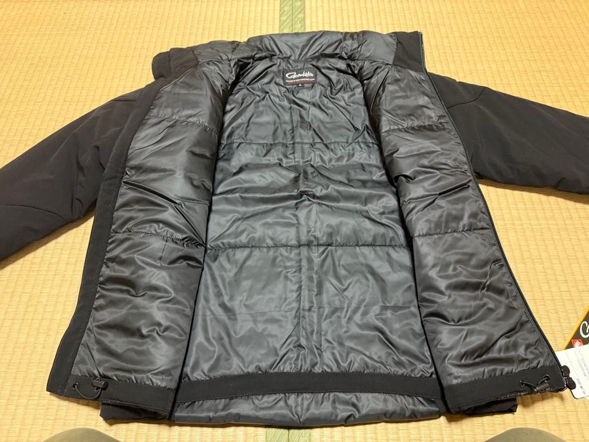 がまかつ GM-3532 ダウンジャケット M ブラック／オレンジ 試着1回のみ