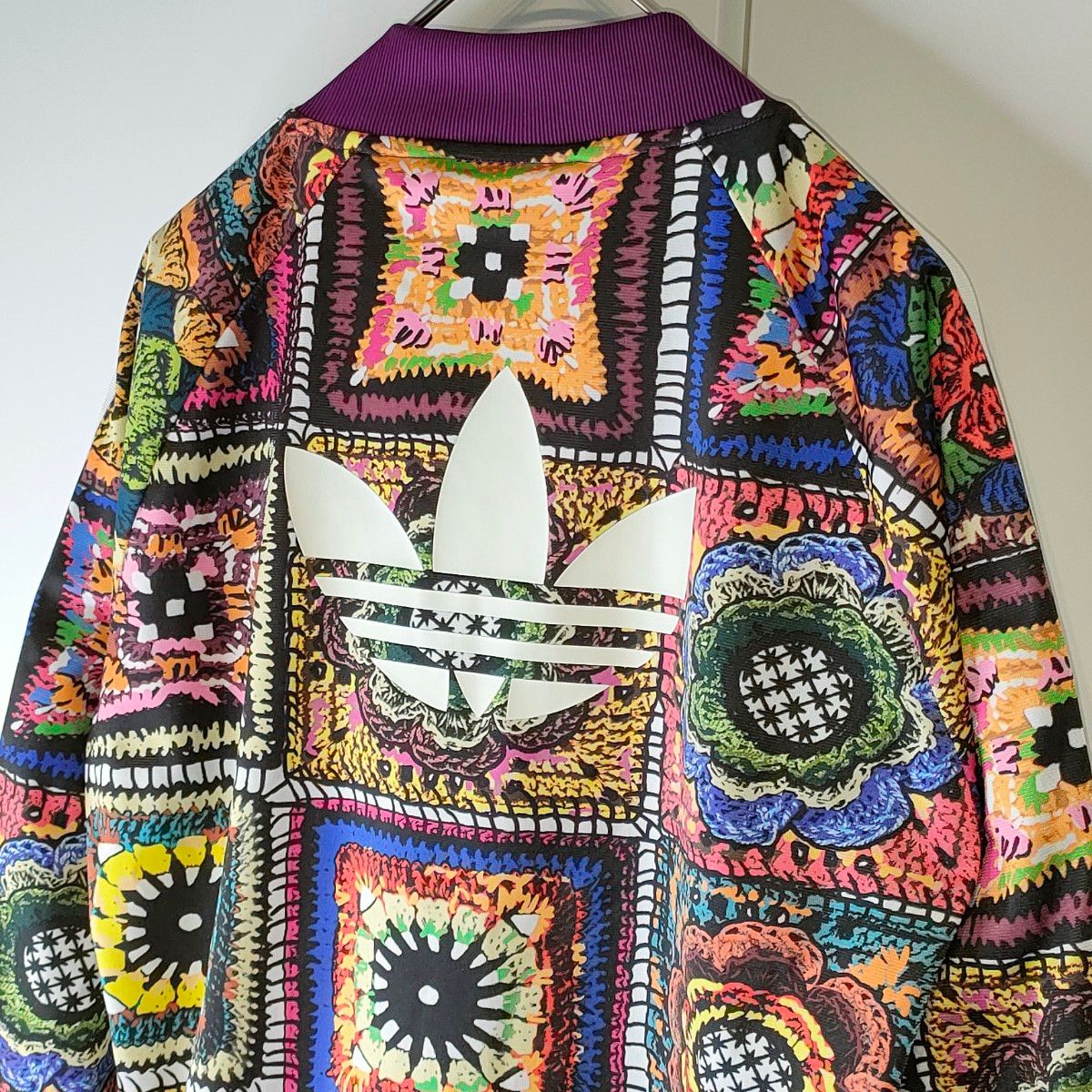 adidas Originals】Track Jacket トラックジャケット 紫 ジャージ 水原