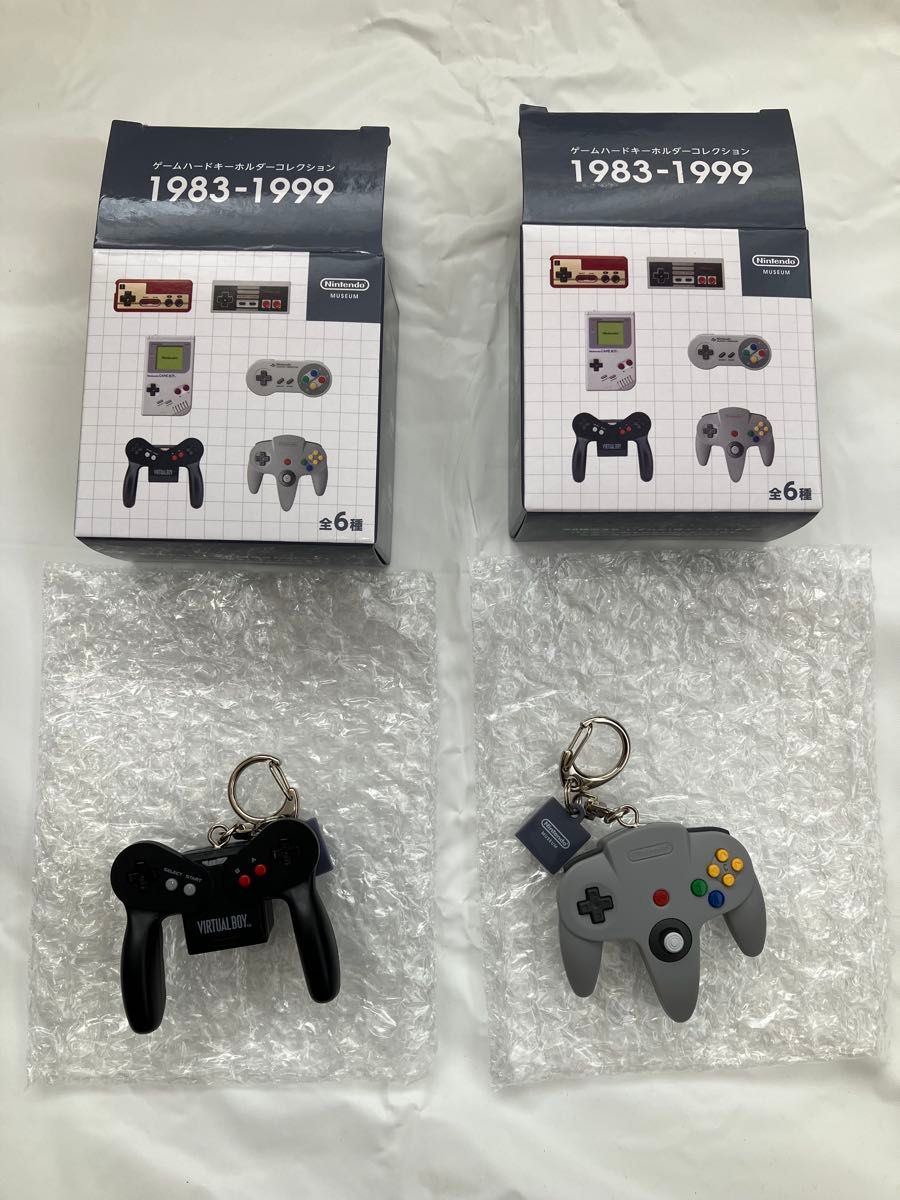 新品未使用】ニンテンドーミュージアム ゲームハードキーホルダー