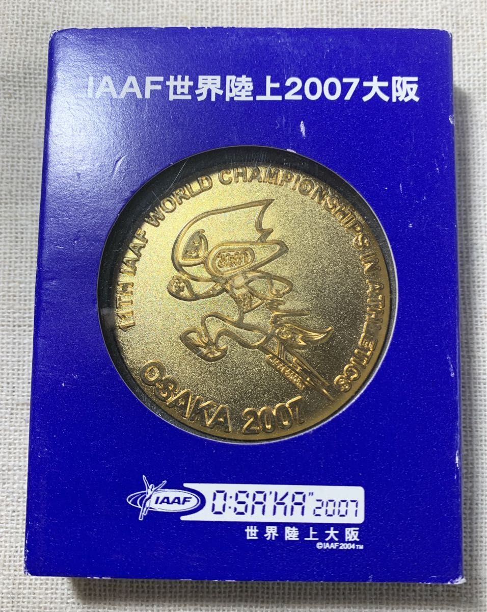 2007年 IAAF 世界陸上 大阪大会 記念メダル 大阪城｜Yahoo!フリマ（旧