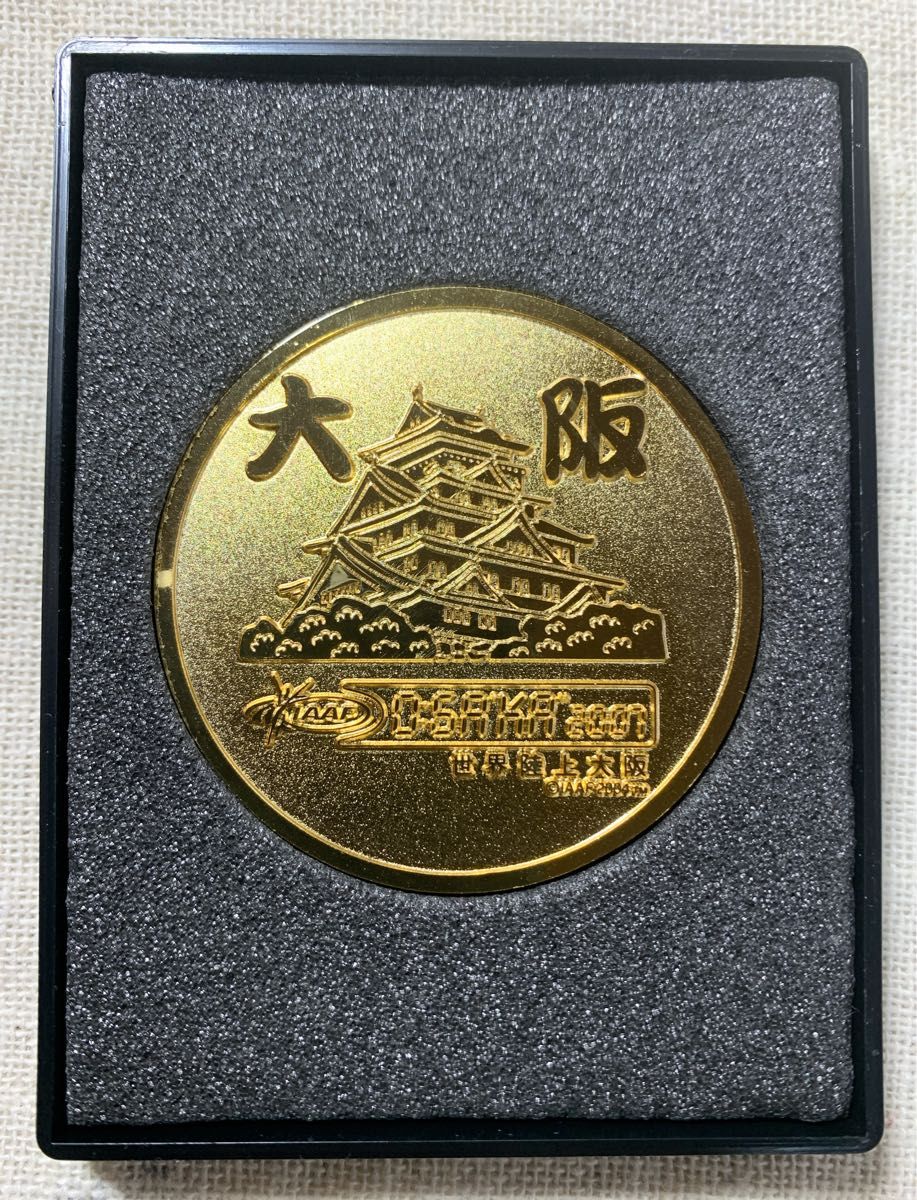 2007年 IAAF 世界陸上 大阪大会 記念メダル 大阪城｜Yahoo!フリマ（旧