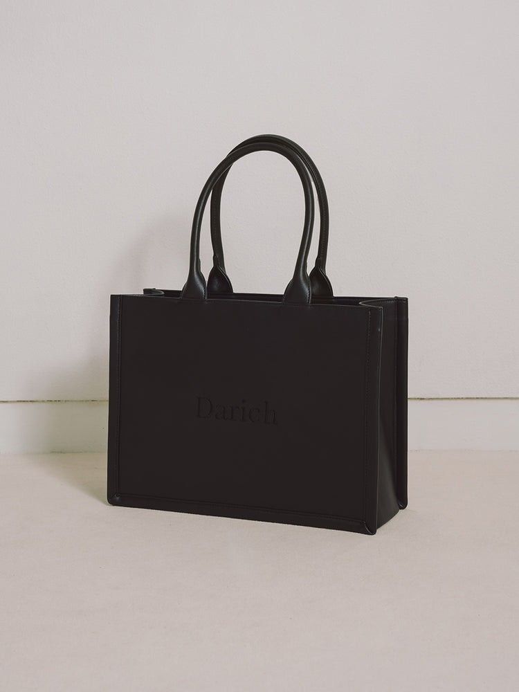 ダーリッチ Darich ロゴレザートートバッグ ブラック｜Yahoo!フリマ